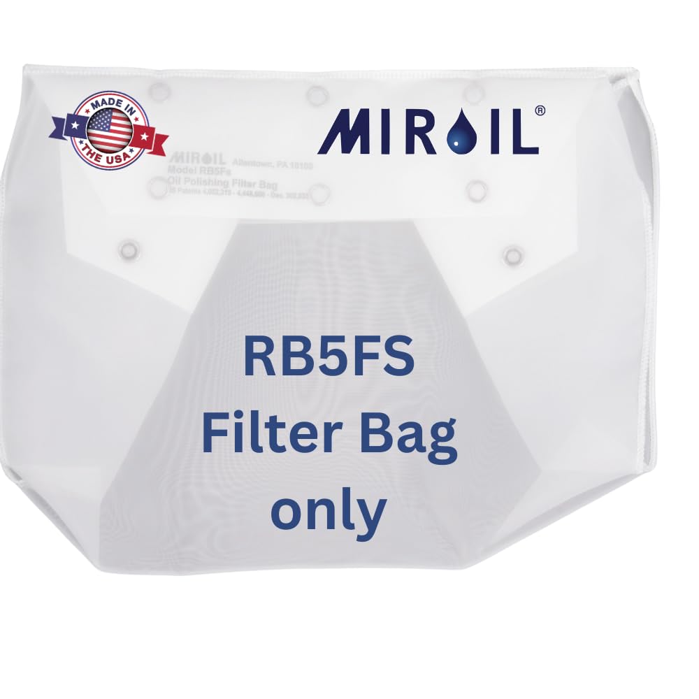 Miroil | Rb5Fs Fryer Filter Bag Only | Miroil Ez Flow Filter Bag | Part 12751| Use To Filter Fry Oil | Suitable For 40 Lb Or 50