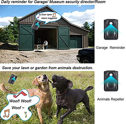 Replaceable Voice Motion Sensor Pir Infrared Sound Player Haunted House Scream Box Speaker With Usb Download Function Christmas Mp3 Horror Happy Music Motion Activated Voice Playe