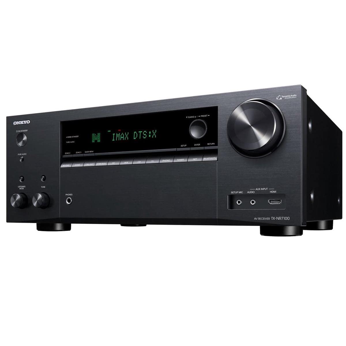 Onkyo Tx Nr7100 9.2 Channel Av Receiver   100 Watts Per Channel, Dirac Live Out Of Box, Works With Sonos Certified, Thx Certified And More