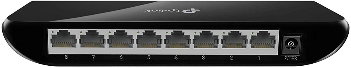 Tp Link 8 Port Gigabit Ethernet Network Switch | Plug And Play | Desktop Or Wall Mount | Plastic Case Ethernet Splitter | Fanles
