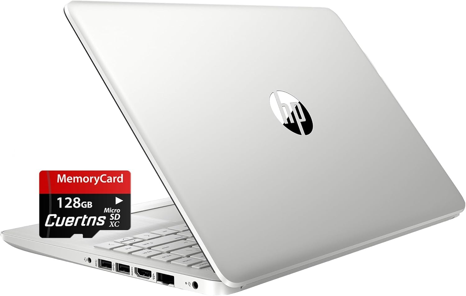 Hp Stream 14'' Hd Thin And Light Laptop, Intel Celeron N4120, 8Gb Ram, 128Gb Emmc Storage, Long Battery Life, Hd Webcam, Hdmi, S