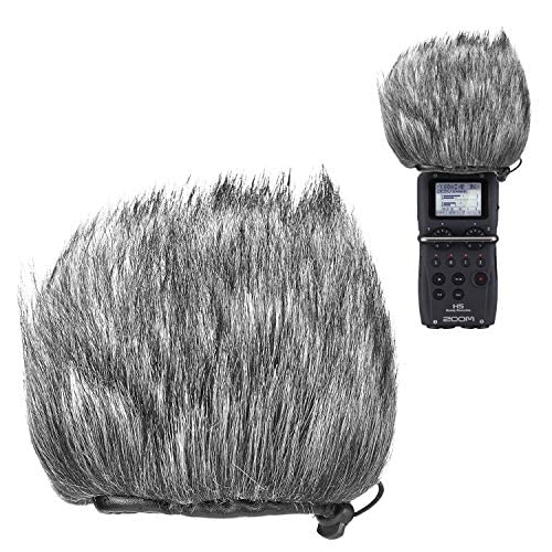 Youshares Furry Outdoor Windscreen Muff, Pop Filter/Wind Cover Shield For Zoom H5, H6 Portable Recorder