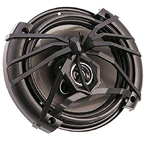 Soundstream Af.653 Arachnid Full Range 6.5'' 3 Way 300W Speakers,Black And Silver