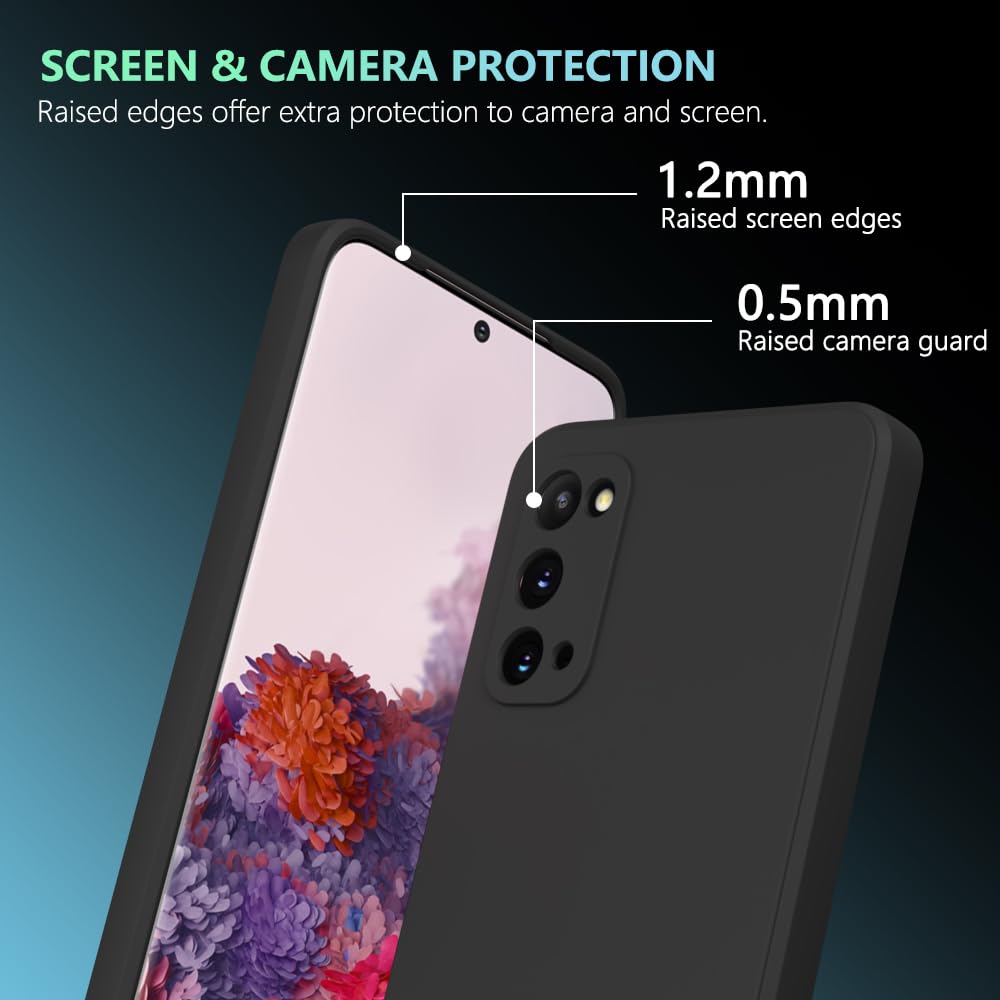 Wogroo For Samsung Galaxy Note 20 Case Black, Scratch Resistant With Soft Touch, Slim Thin Phone Cover For Samsung Galaxy Note 2