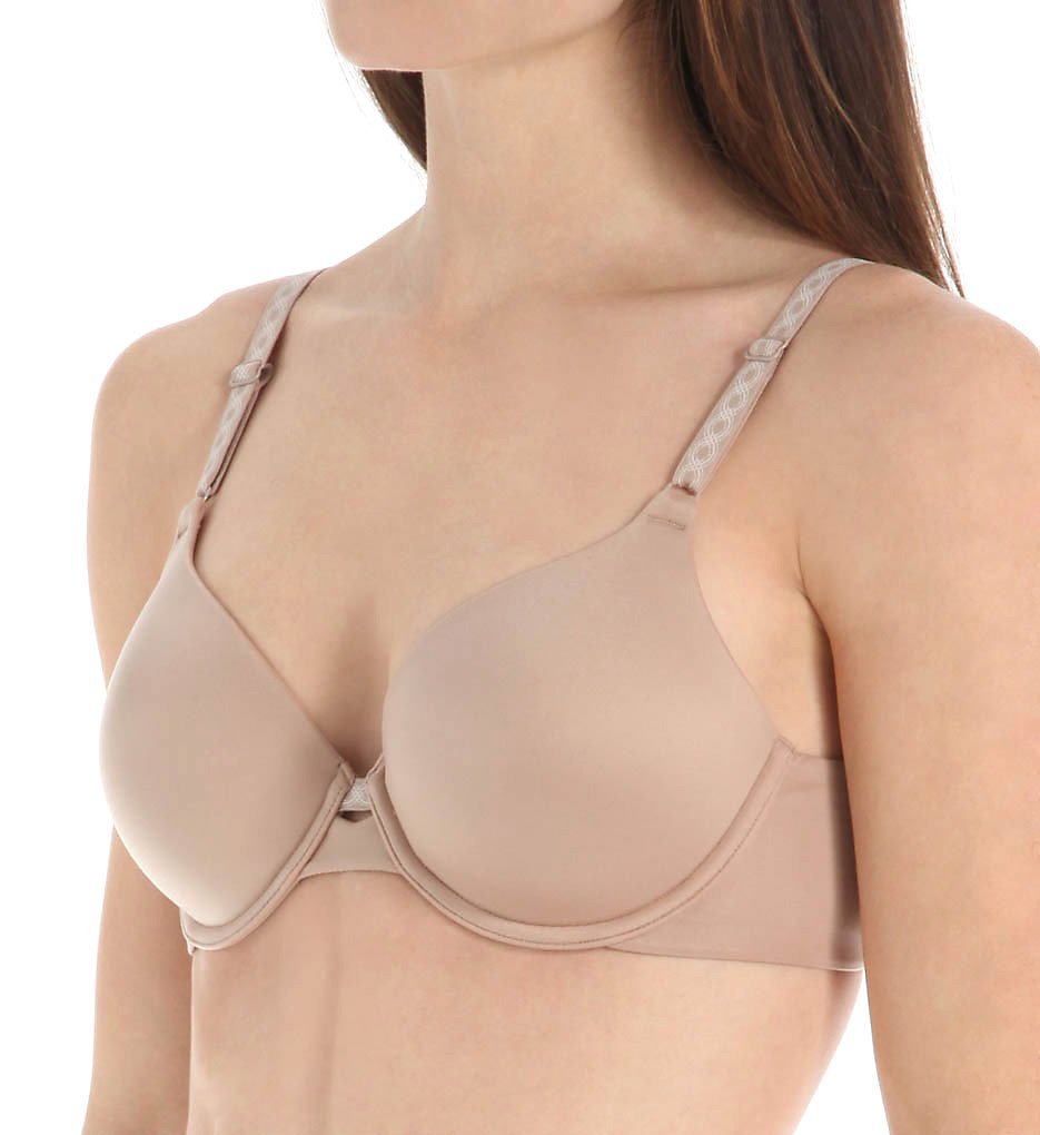 Warners Womens Cloud 9 Super Soft Underwire Lightly Lined T Shirt Bra Rb1691A, Toasted Almond, 38Dd