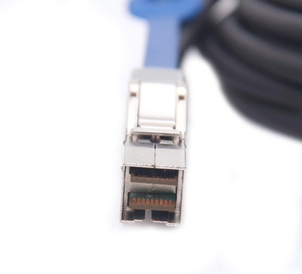 Sff 8644 To Sff 8644 Mini Sas Hd Data Server Raid Cable, 12G External Mini Sas 26Pin Cable For Hard Disk Server, San, Raid Card,