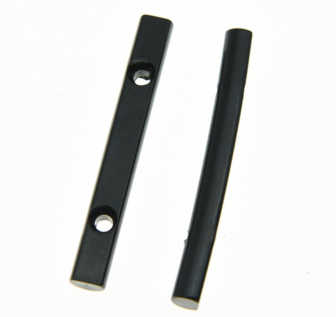 2Pcs Black 44.5Mm Guitar String Retainer Bar For Fr Guitar