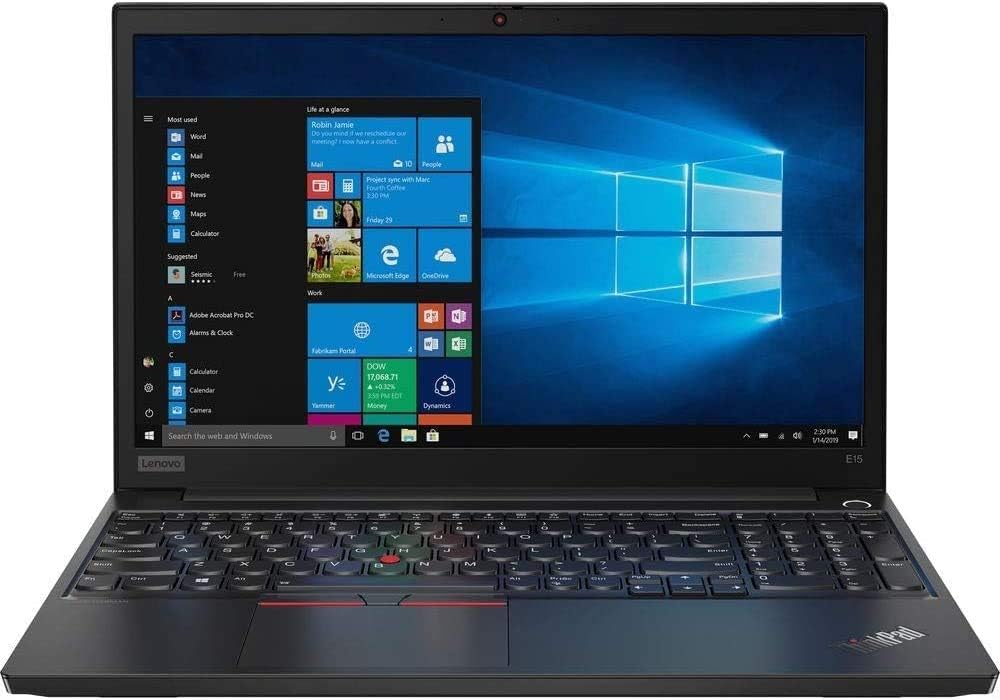 2020 Lenovo Thinkpad E15 15.6'' Fhd Full Hd (1920X1080) Business Laptop (Intel 10Th Quad Core I5 10210U, 16Gb Ddr4 Ram, 512Gb Pc