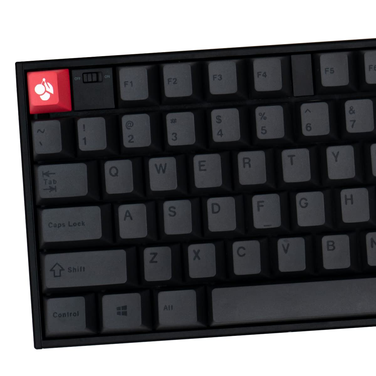 Pbt Gray Keycaps Set Cherry Profile Retro Dye Sub Keycaps 130 Keys Custom Minimalist Key Caps For 60% 65% 70% 75% Cherry Gateron