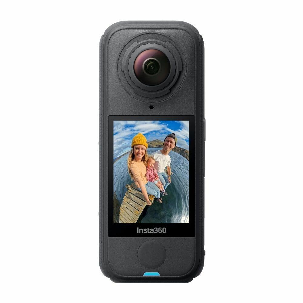 Insta360 X4 Air - Lightweight 165g 8K 360 Camera, Invisible Selfie Stick Effect, Replaceable Lenses, Shoot First & Frame Later,