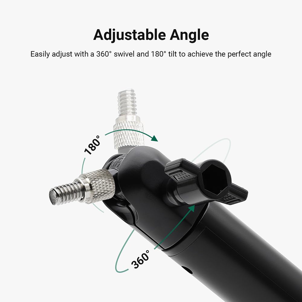 Holicfun Universal Solar Panel Wall Mount For Ring, Eufy, Arlo, Wyze, Reolink Solar Panels And More, Extended Mounting Arm, Mult