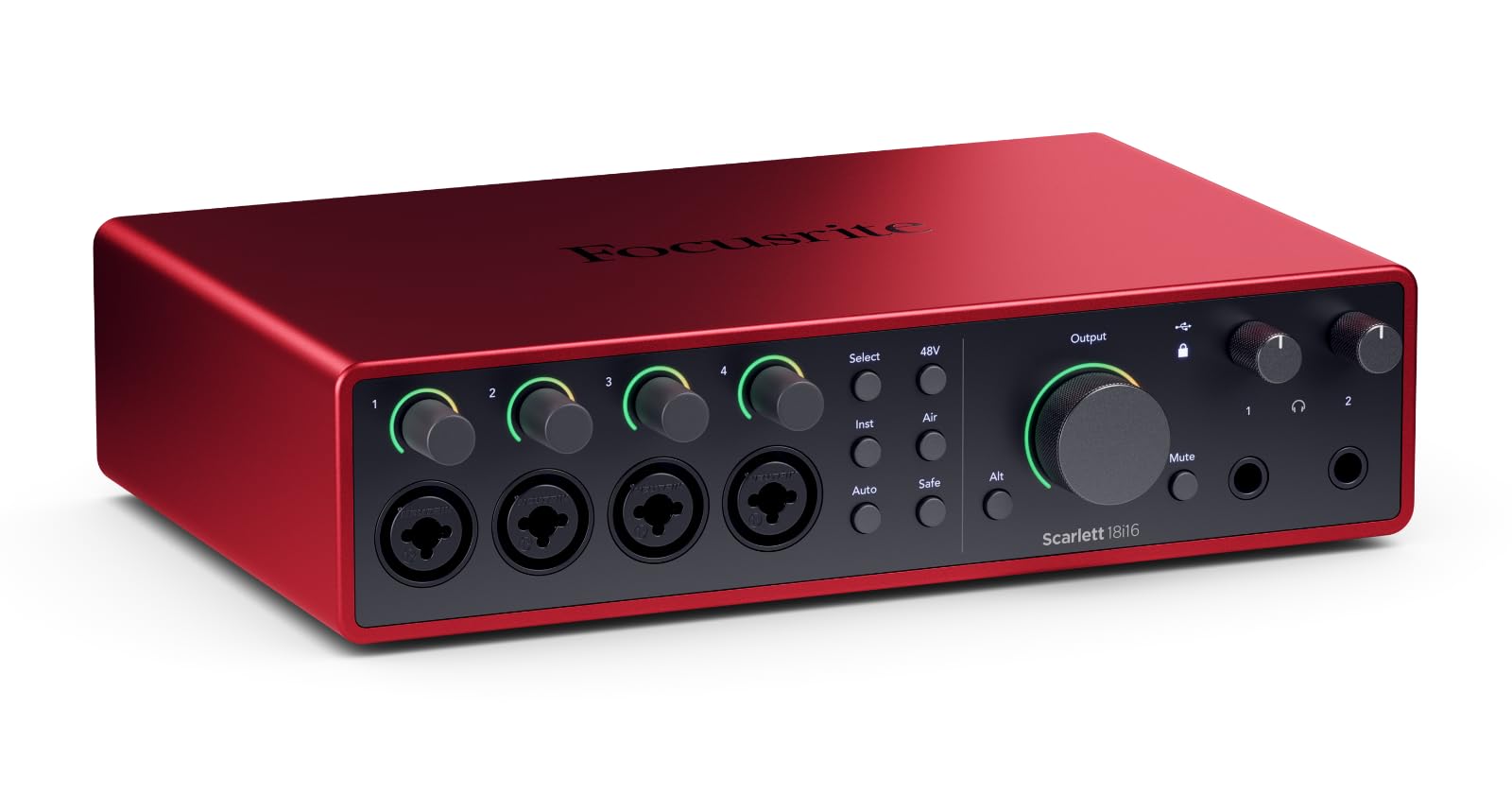 Focusrite Scarlett 18I16 4Th Gen Usb Audio Interface, For Songwriting, Music Production, Recording, And Podcasting   High Fideli