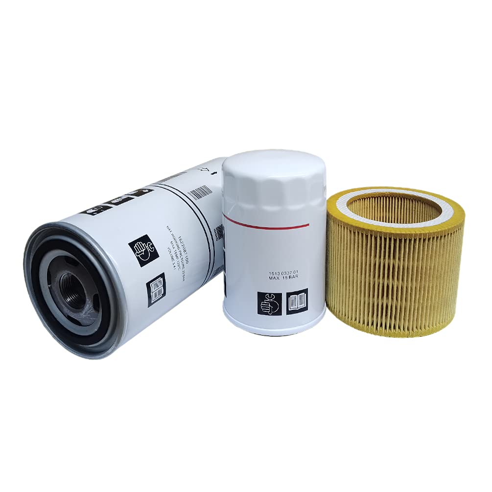 2901091900(1622087100+1513033701+1613900100) Filter Kit Compatible With Atlas Copco Air Compressor Filter Replacement Kit 2901 0