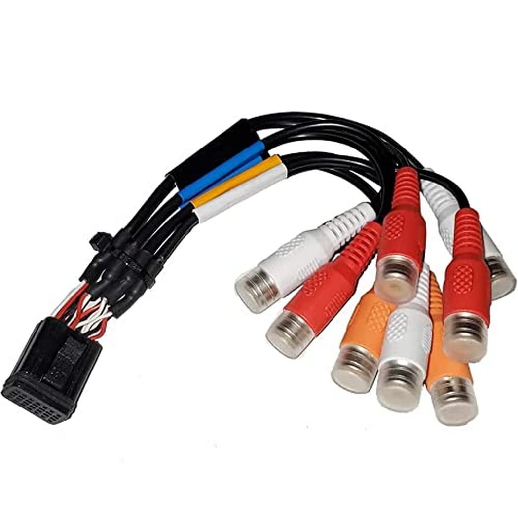 Fusion Wire Harness f/MS-RA670 & MS-RA770 Stereo - Zone 1 & 2 (B Port-RCA)