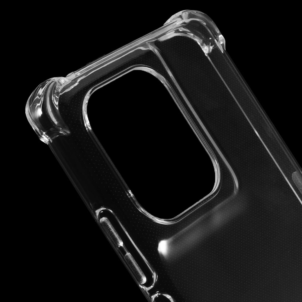 Shantime For Motorola Edge 50 Pro 5G Case, Soft Tpu Back Cover Shockproof Silicone Bumper Anti Fingerprints Full Body Protective