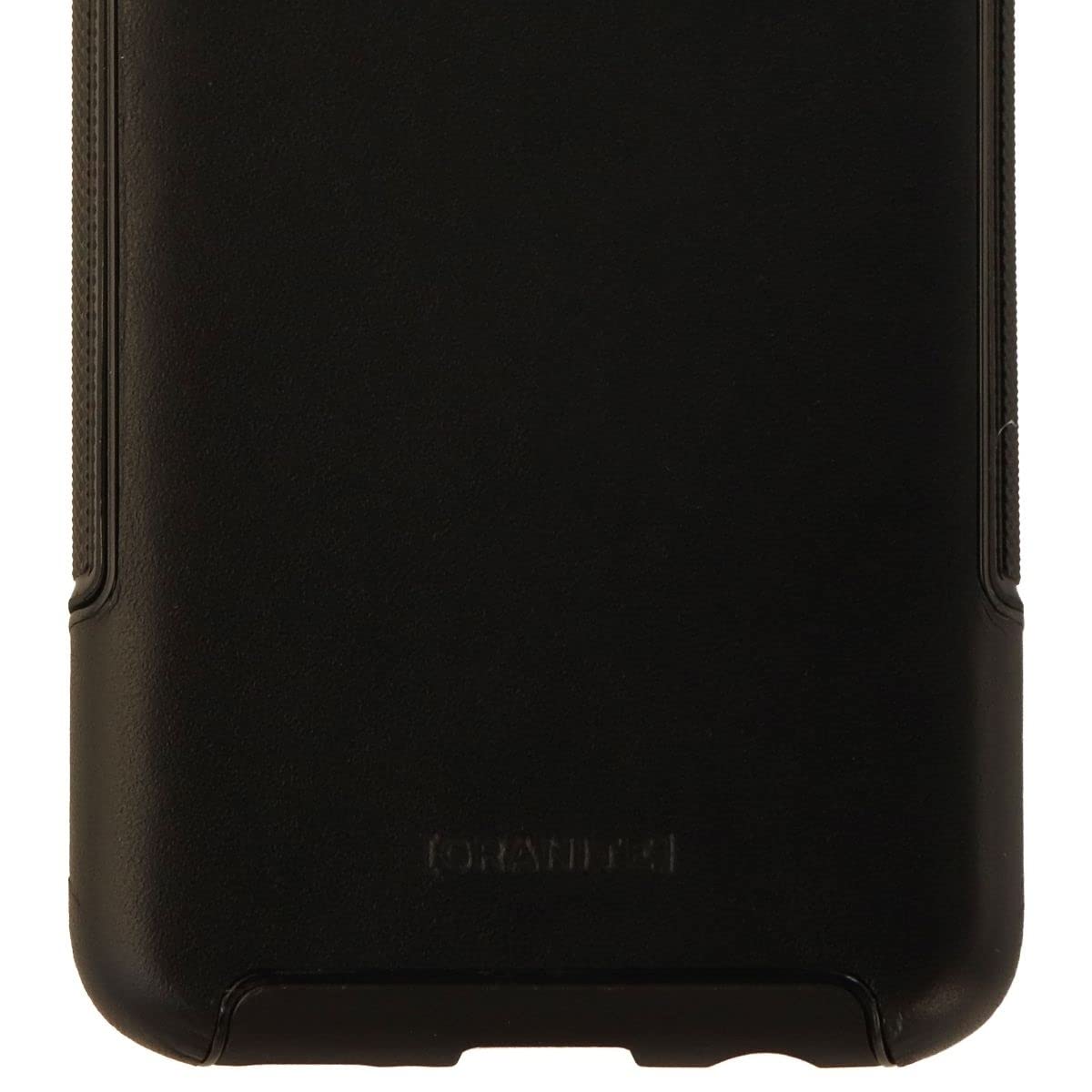 Granite Hybrid Genuine Leather Case Cover For Samsung Galaxy S9   Black