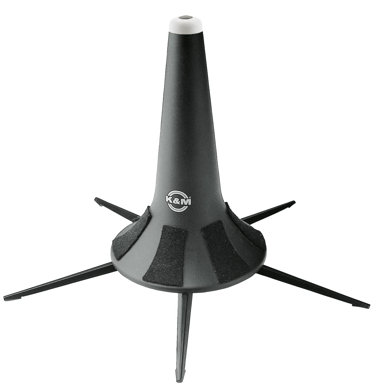 K&M Knig & Meyer 15240.000.55 Flugelhorn In-Bell 5 Leg Stand - Professional Grade for all Musicians - Lightweight & Compact - St