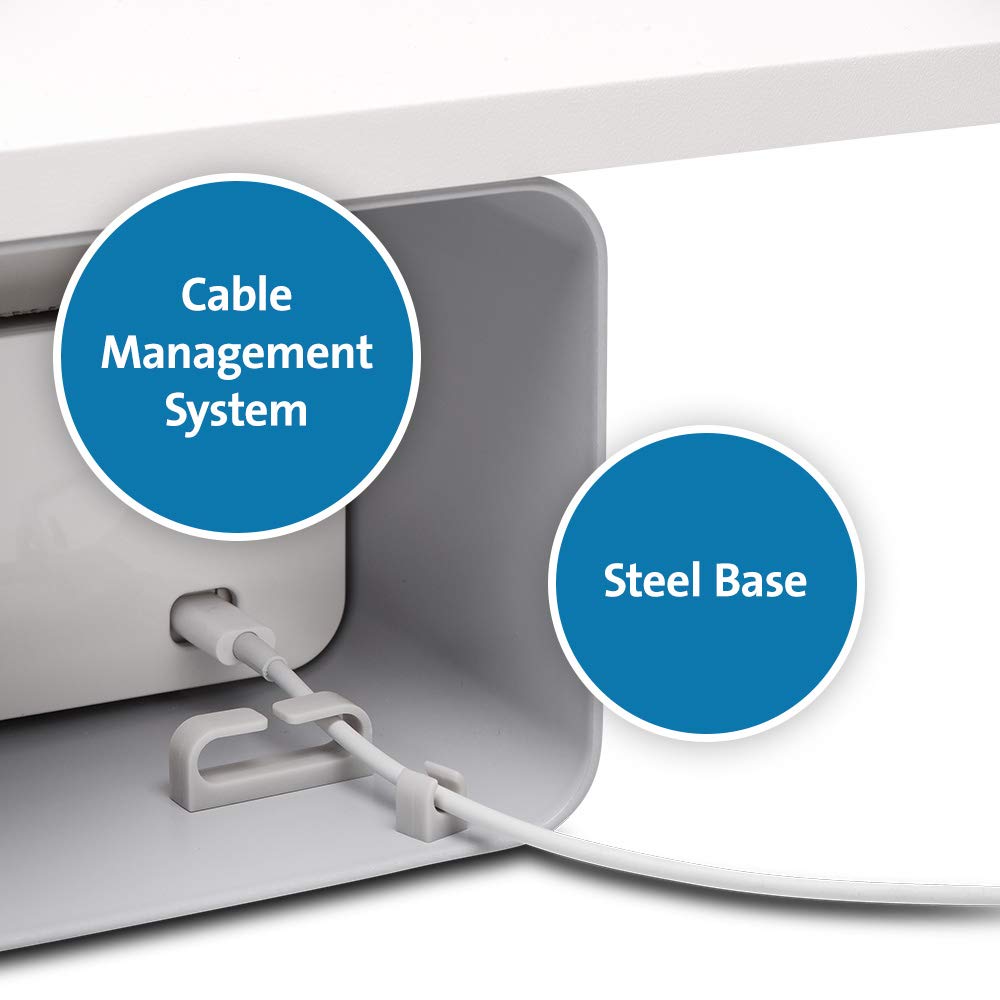 Kensington Freshviewwellness Monitor Stand With Air Purifier (K55460Ww)