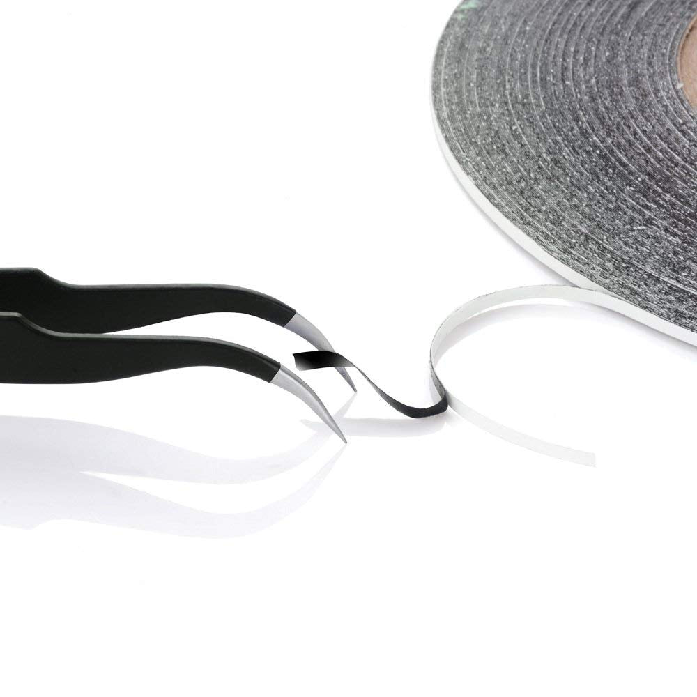 Mmobiel 3 Mm Double Sided Layer Strong Adhesive Tape 50 M Long Roll (Black) For Smartphone Tablet Repair