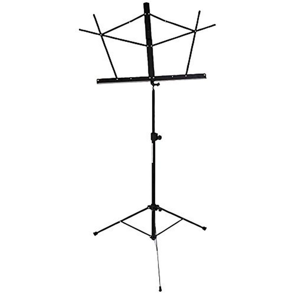 Stageline Ms2Bkb Music Stand   Black With Bag