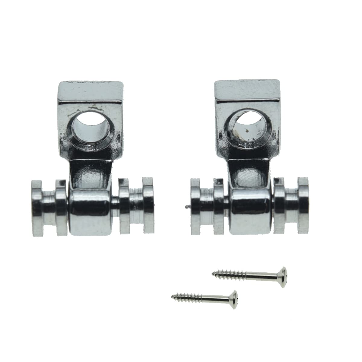 Dopro Set Of 2 Guitar Roller String Tree Roller String Guides Retainer For Electric Guitars Strat Stratocaster Tele Telecaster C