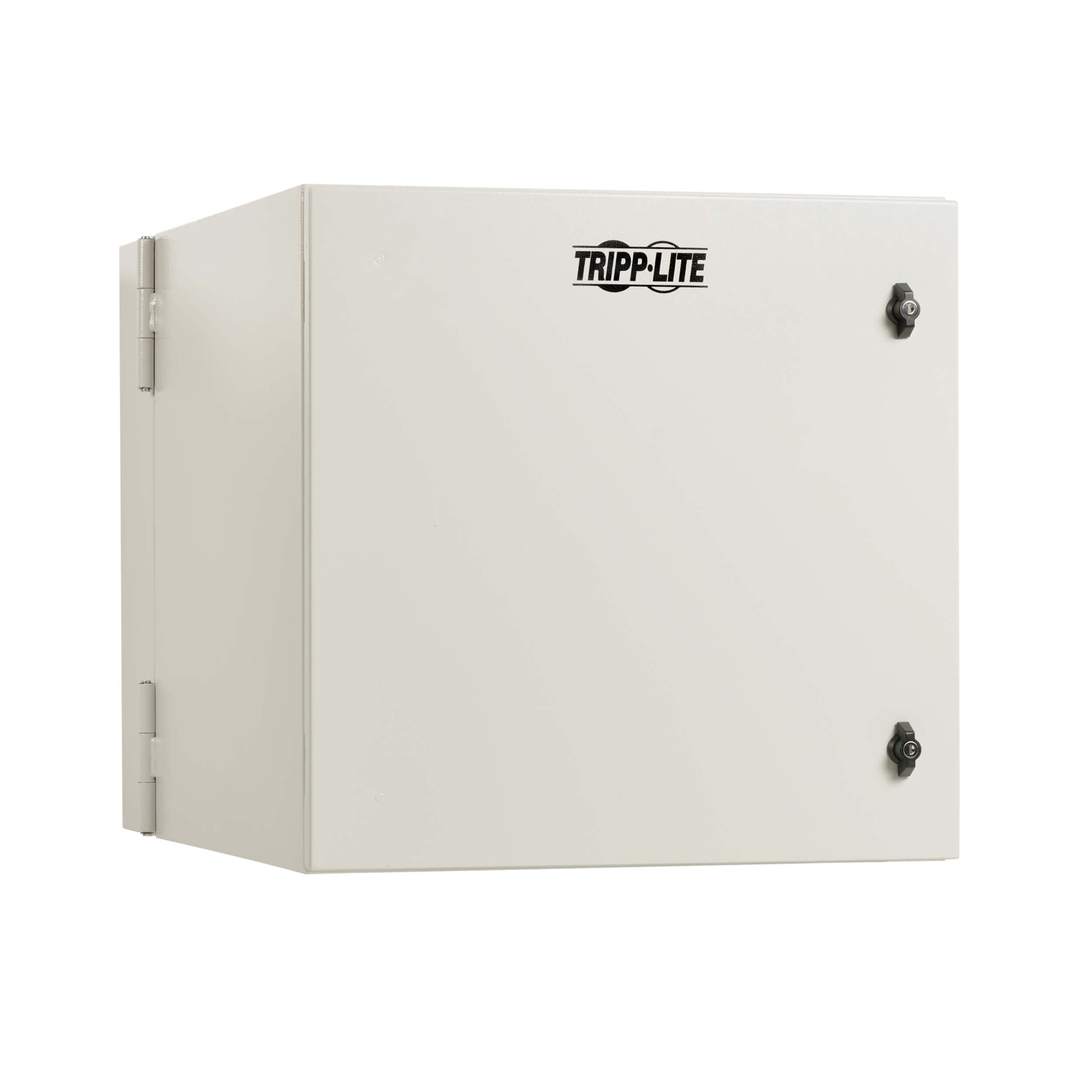 Tripp Lite SmartRack Industrial 12U Wallmount Rack Enclosure with Lock & Keys, 32.5 inch Depth, NEMA 4 Protection Rating, Heavy-