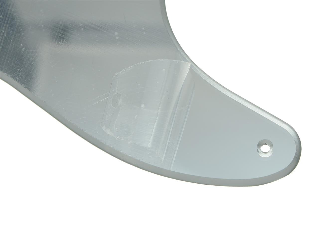 Kaish 4 String J Bass Style Pickguard Bass Pick Guard Scratch Plate For Usa/Mexico Jazz J Bass Silver Mirror