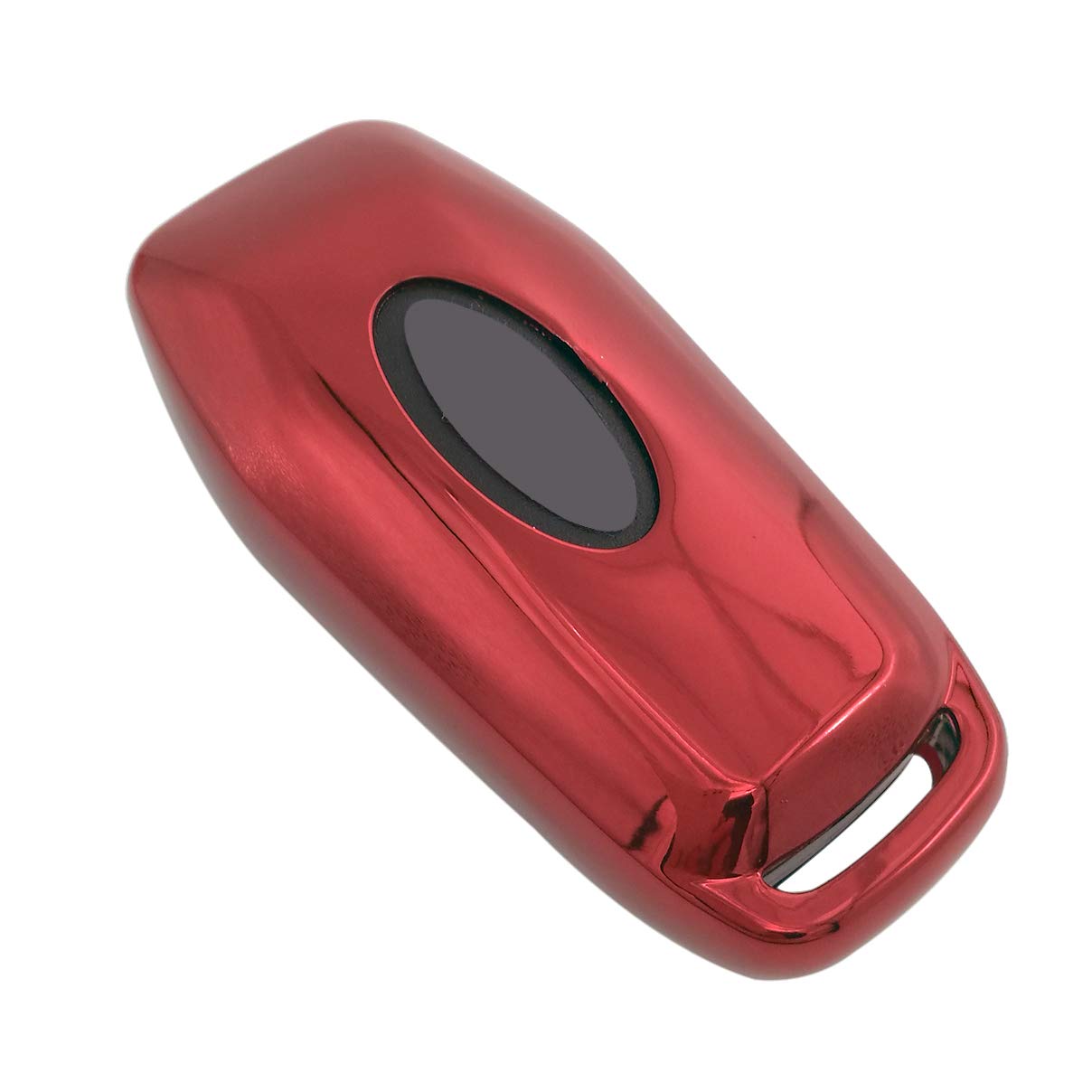 Red Tpu Key Fob Cover Case Jacket Skin Glove For 2013 2014 2015 2016 2017 2018 Ford Fusion F-150 Edge Explorer Mustang Lincoln M