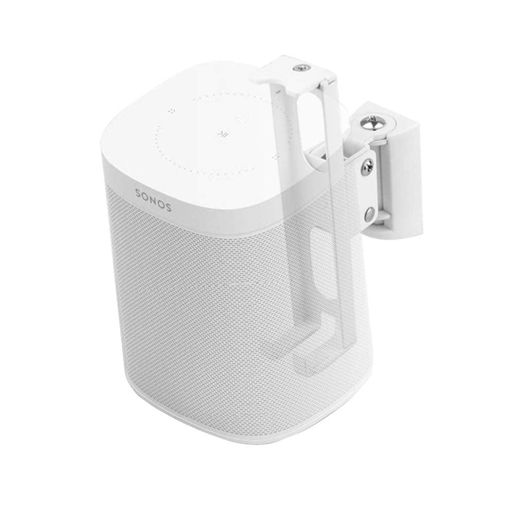 Emaquin Wall Mounts Brackets Pair Set(2Pcs) For Sonos One/Sonos One Sl/Sonos Play 1 Speaker (Include 2Pcs,Swivel And Tilt,Compat
