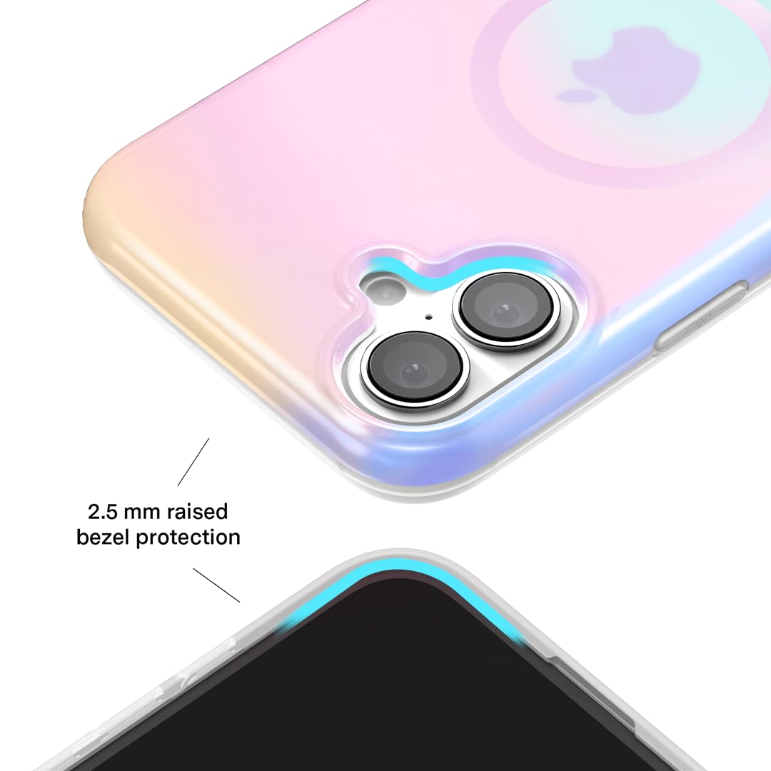 Velvet Caviar For Iphone 16 Plus Case Ombre [8Ft Drop Tested] Compatible With Magsafe   Cute Protective Phone Cases (Iridescent