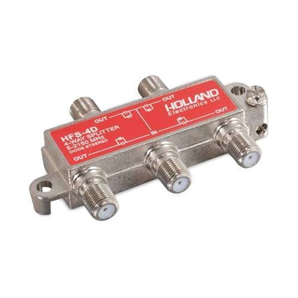 High Frequency 4 Way Splitter