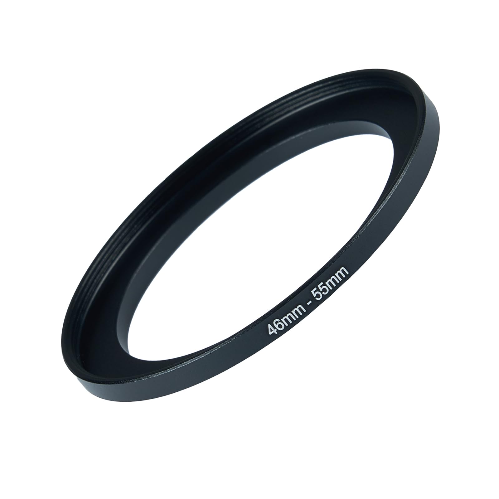 Gznly 46Mm To 55Mm Step Up Adapter Rings Filter Adapter Black Metal Step Down Filter Ring Adapter Compatible With All Brand Uv C