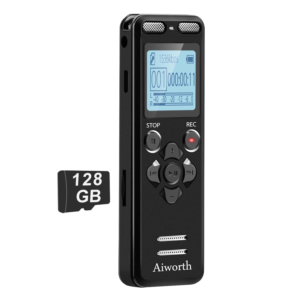 72Gb Digital Voice Recorder Voice Activated Recorder For Lectures Meetings   Aiworth 5220 Hours Sound Audio Recorder Dictaphone