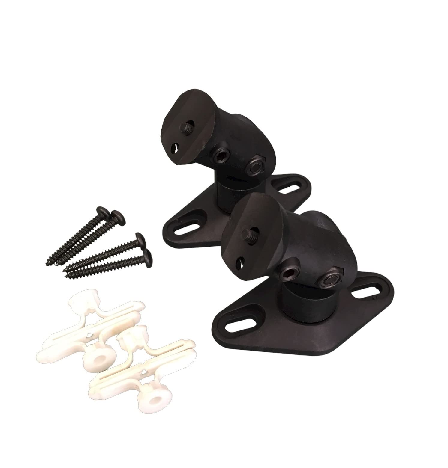 Wall Mount Brackets Black (Pair) For Bose Cinemate Series Ii Satellite Speakers