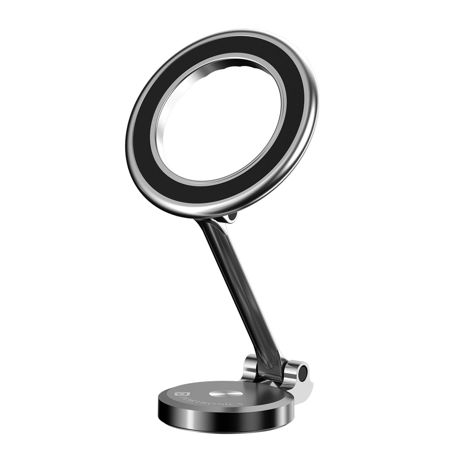 Portronics Mogun 3 Magnetic Car Phone Holder with 360 Rotation Base, Strong Magnets, Angle & Height Adjustable, 180 Pivot, Adhes