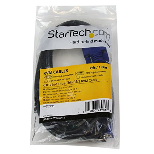 6Ft Kvm Cable   Usb Kvm Cable   Kvm Switch Cable   Vga Kvm Cable