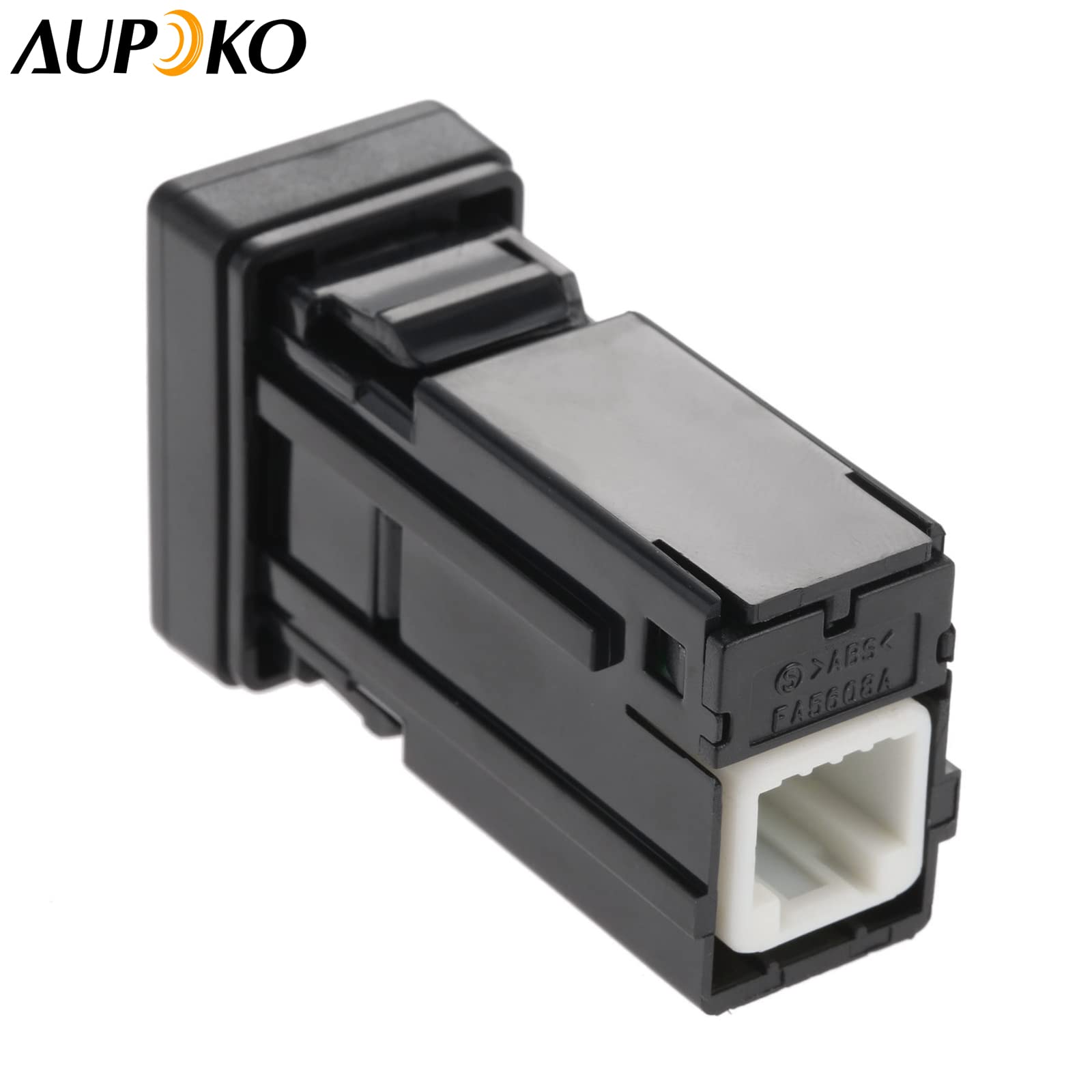 Aupoko 86190 02020 Aux Port Adapter, Auxiliary Stereo Input Jack Assembly, Replacement For Toyota Camry Matrix Venza Highlander