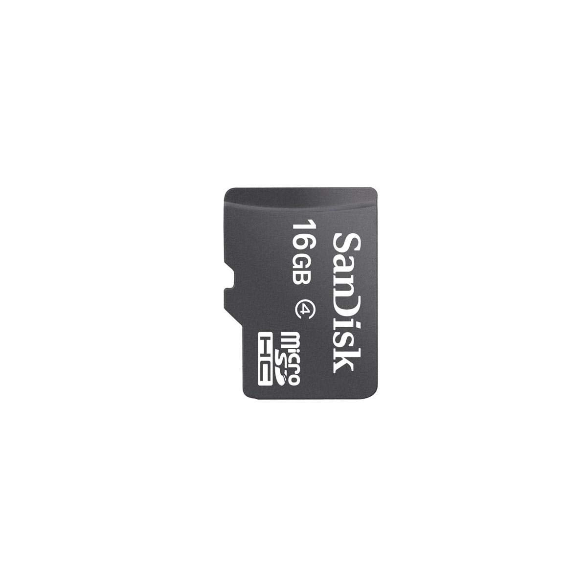 Sandisk 16 Gb Class 4 Microsdhc Flash Memory Card