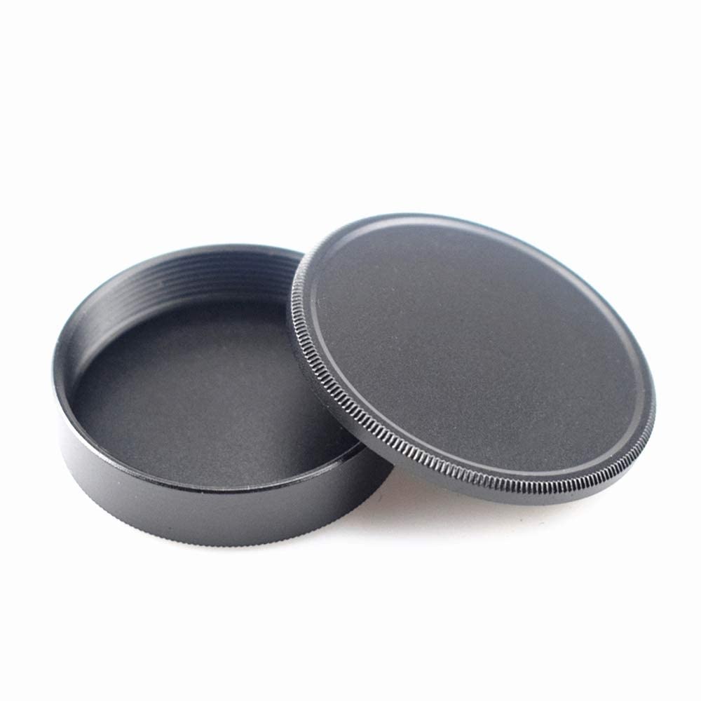 (1Pcs) M39 Camera Body And Rear Lens Caps,Compatible With For Leica L39 M39 39Mm System Cameras