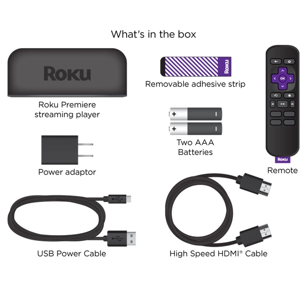 Roku 3920X Premiere Streaming Player New 2018