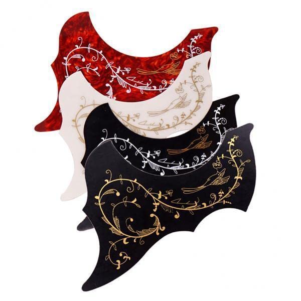 Heavenglow 2X4Pcs Folk Guitar Pickguard Scratch Plate For 40/41Inch For Acoustic Guitar | Pickguards | Guitar Parts | Parts & Ac
