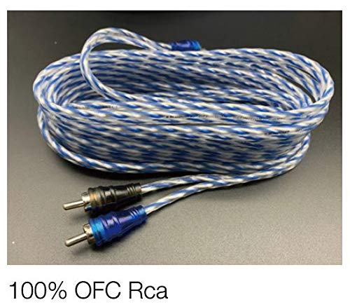 Blaupunkt Amk00 Car Audio Amplifier 0 Gauge Wiring Kit Blue