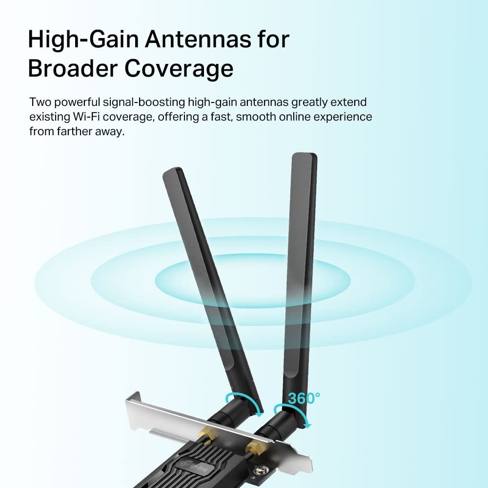 Tp-Link Archer Tx20E Adaptador Pcie Wifi6 Ax1800