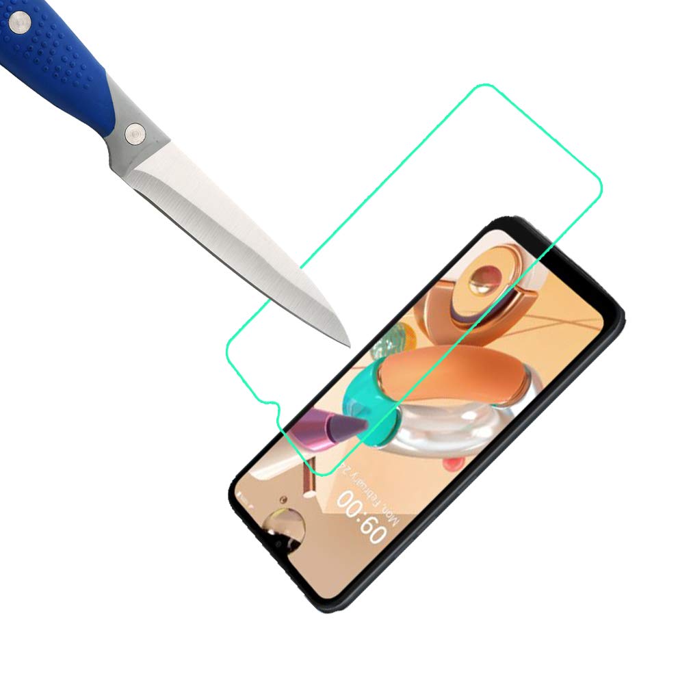 Mr.Shield [3 Pack] Designed For Lg Q51 / Lg K51 [Tempered Glass] [Japan Glass With 9H Hardness] Screen Protector With Lifetime R