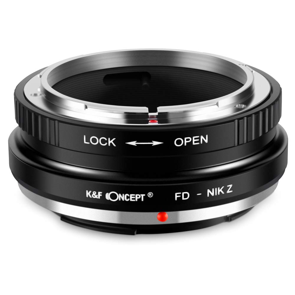 K&F Concept Lens Mount Adapter For Fd Fl Lens To Nikon Z6 Z7 Camera