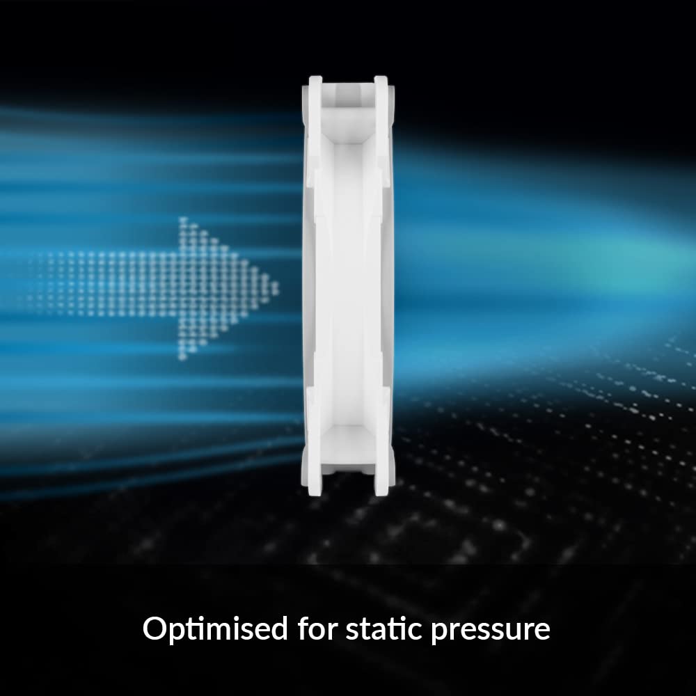 Arctic Bionix P120-120 Mm Case Fan With Pwm Sharing Technology (Pst), Pressure-Optimised Pc Fans, Quiet Motor, Computer, Fan Spe