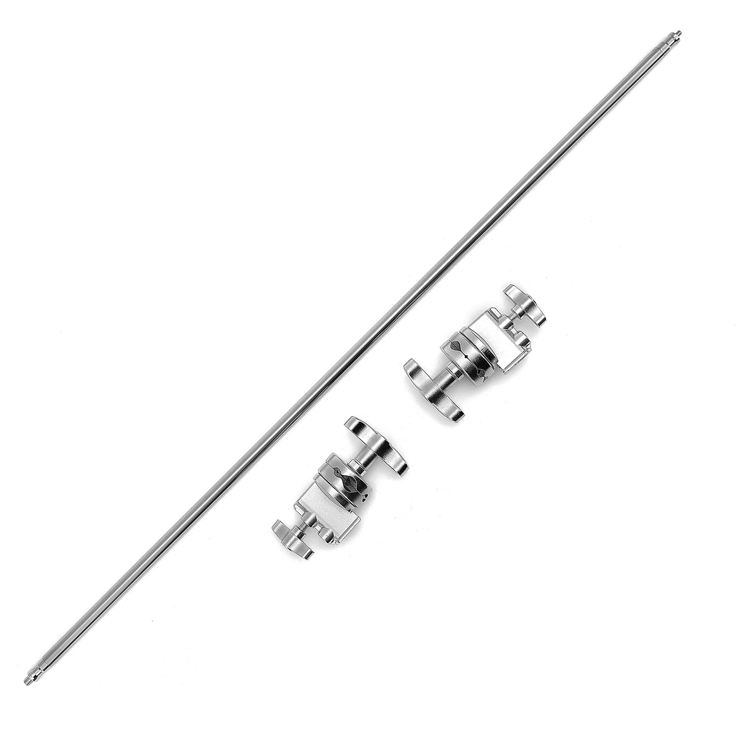 Phocus 42 Inch C Stand Boom Arm, Extension Grip Boom Arm With 2 Pieces Swivel Grip Head For Photography C Stand Light Stand Refl