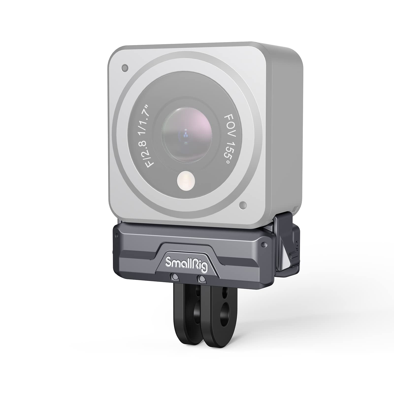 SMALLRIG Magnetic Adapter Mount for DJI Action 4 / Action 3 / Action 2, with Adapter Connection and 1/4    Thread for Osmo Actio