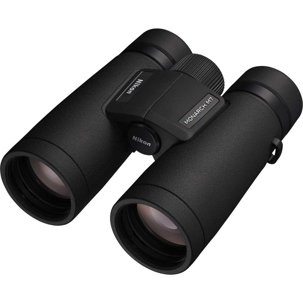 Nikon Monarch M7 8X42 Binocular, Waterproof, Fogproof, Rubber Armored Full Size Binocular With Ed Glass & Wide Field Of View, Oi