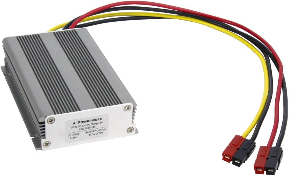 Powerwerx Dcdc 8A 14.5V, 8A Adjustable Dc To Dc Battery Charger For 12V Lifepo4 Batteries